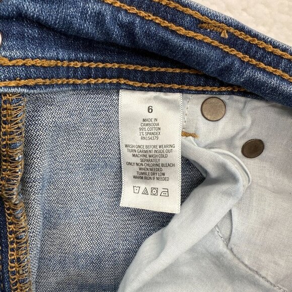 Aeropostale Low Rise Flare Jeans Flap Pockets Womens 6 Y2K Hip Hop Festival - Picture 12 of 16